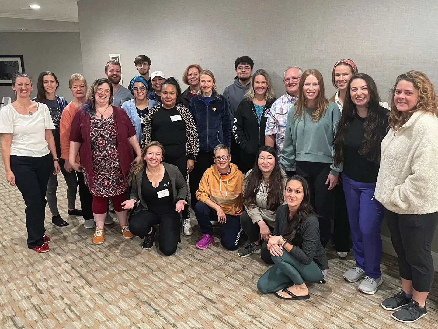 I don't know how often other professions do this, but I love the commemorative class pics 🥰 CranioSacral 1 Dallas