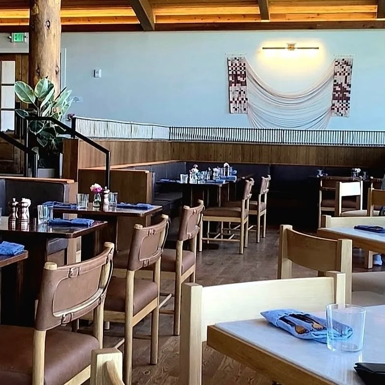 Lovely renovation by @sormehrienne in Moab, Utah. Honored to be a central art piece in this dreamy lounge.