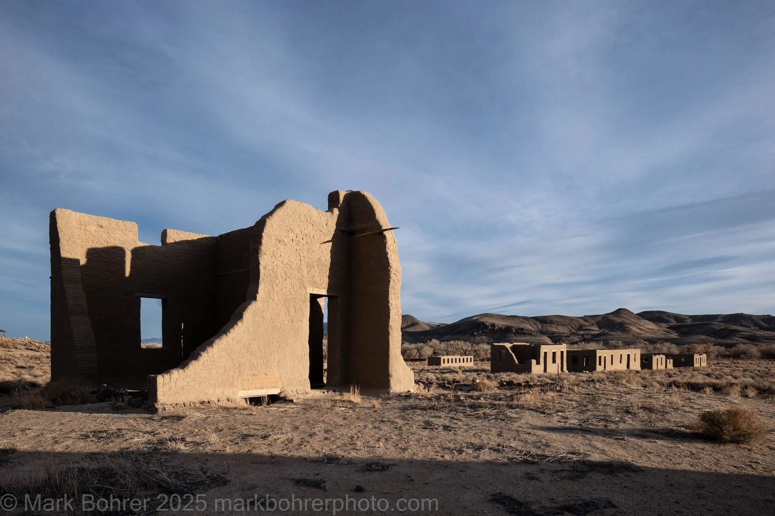 Officers' Quarters & Barracks, Fort Churchill NV
