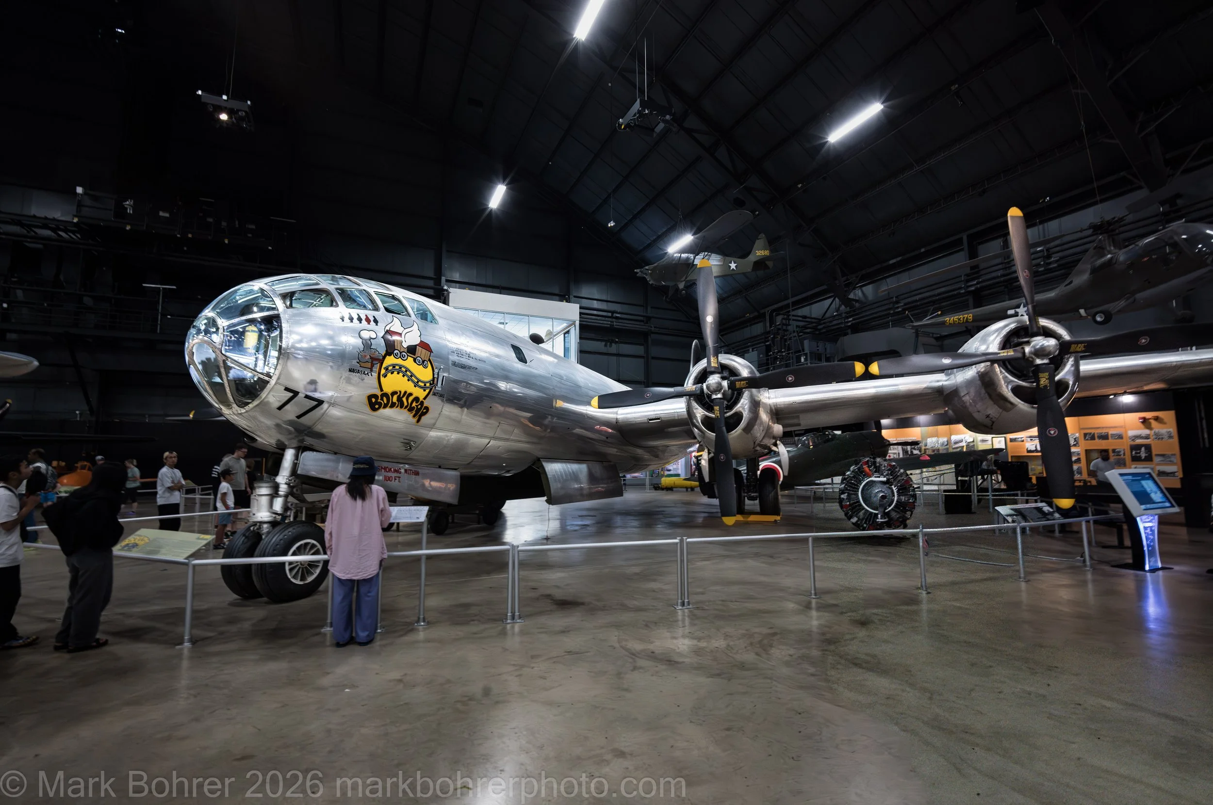 B-29 Bockscar at the Museum of the United States Air Force, Dayton, Ohio