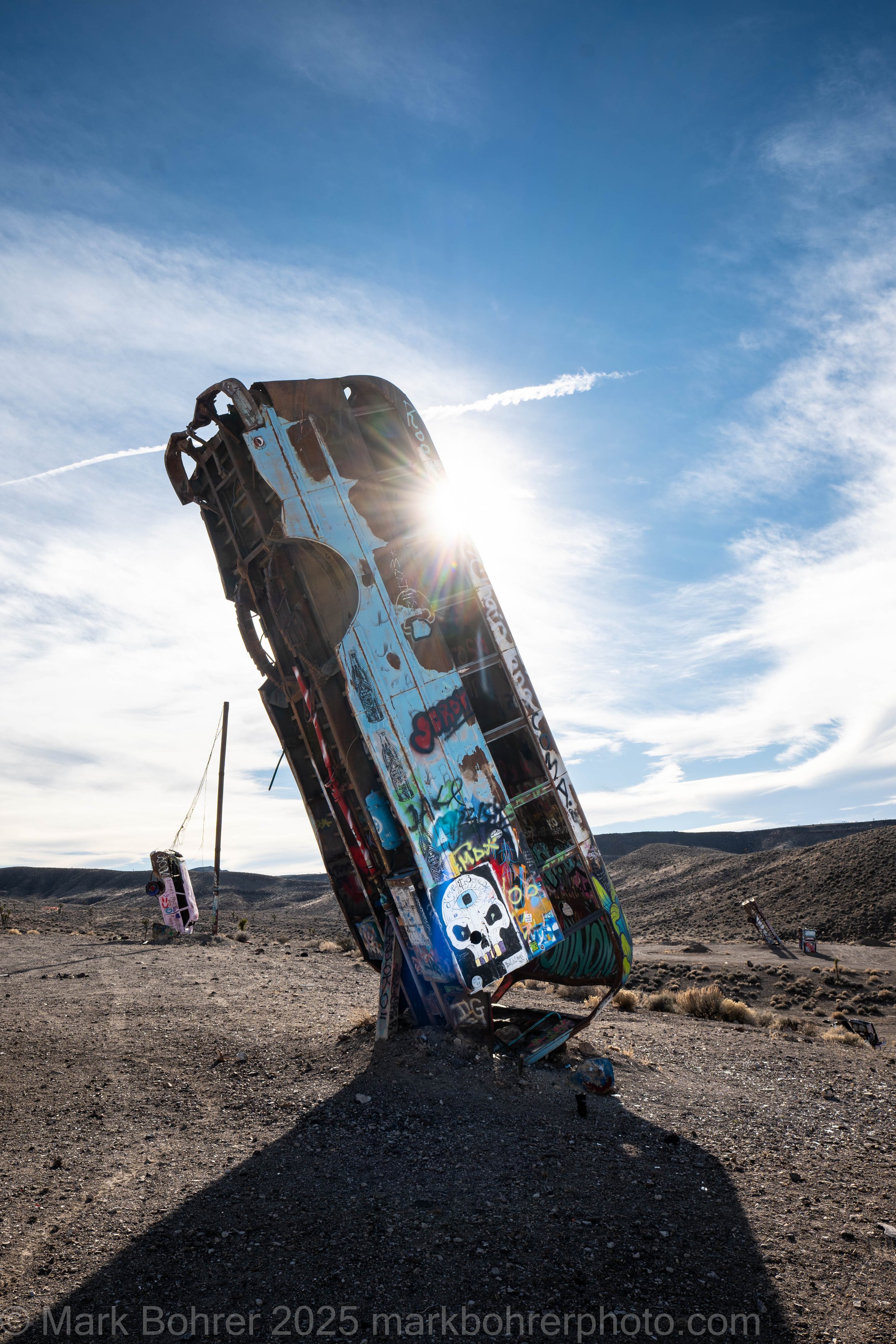 Sunny Nose Dive, International Car Forest of the Last Church, NV