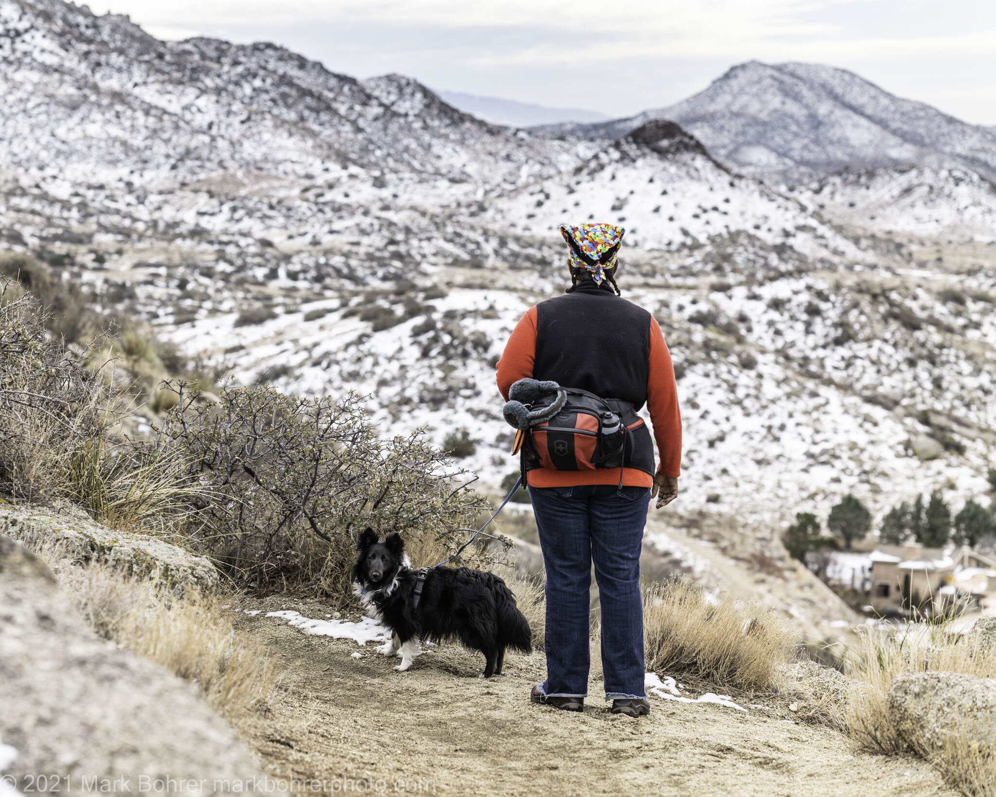 Winter on the Indian School Trail