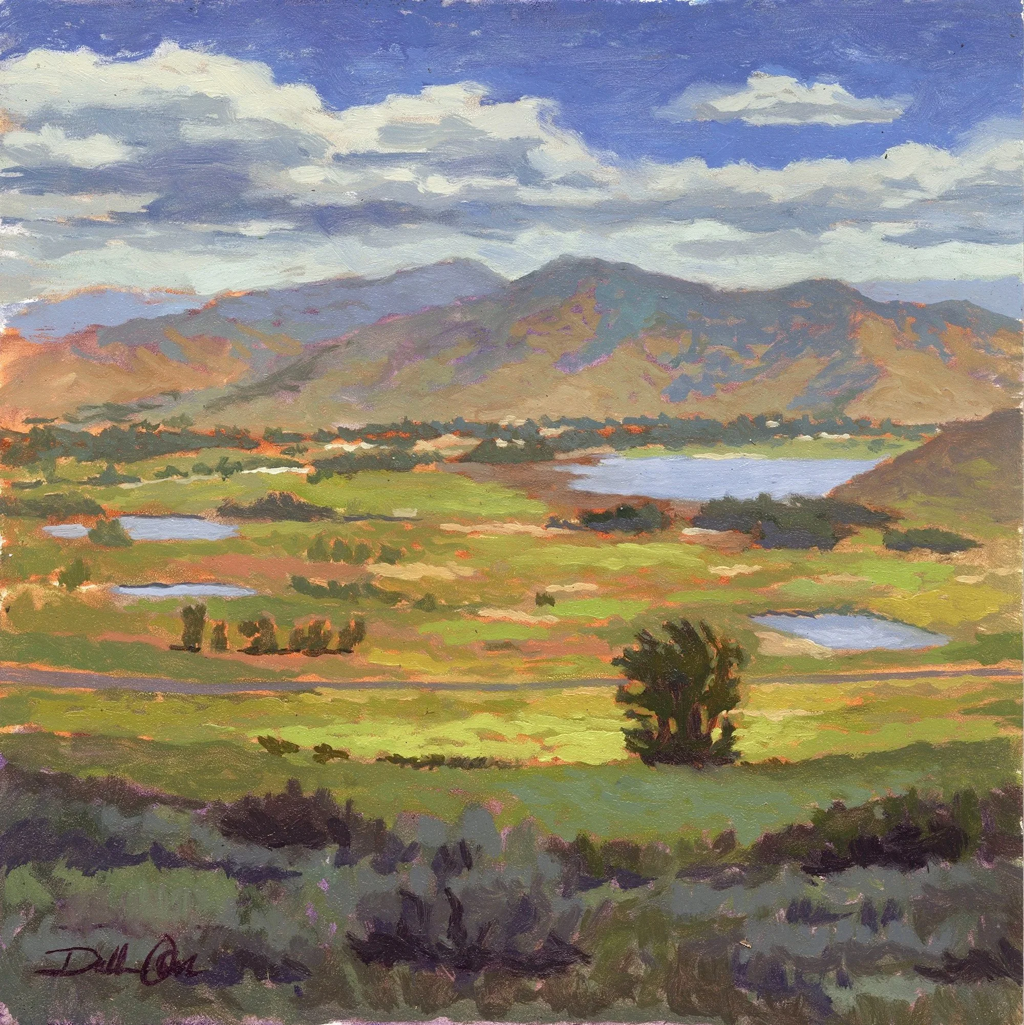 Over the Hollow 10x10 inches