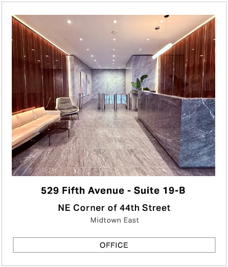 529 Fifth Avenue - Suite 19-B