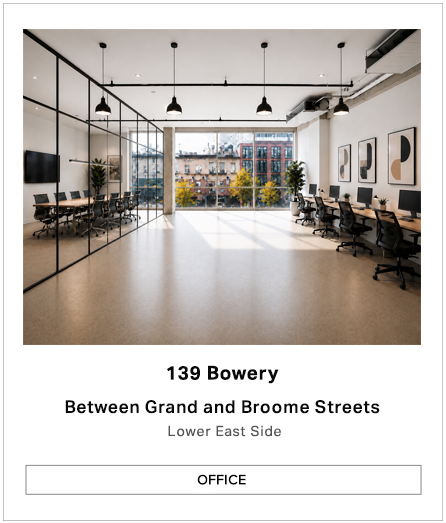 139 Bowery - Office