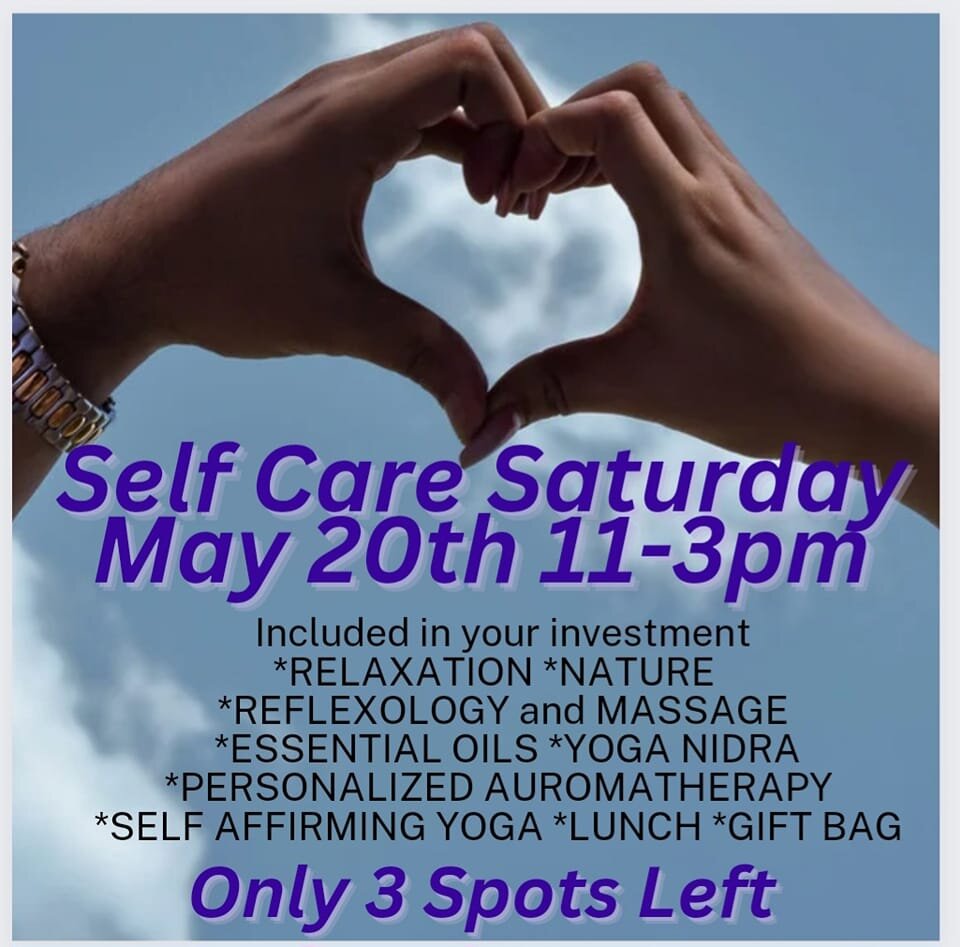https://cjyf.ca/events/p/selfcare This event includes many of my favorite self care tools. Meditation, yoga, nature, auromatherapy, delicious food, good friends. Take advantage of all activities or curl up with a good book and fill your soul with som