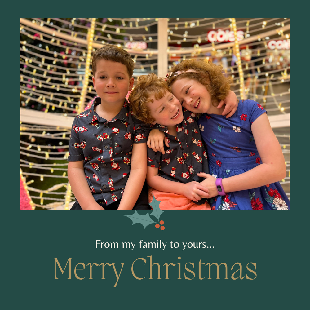Green Festive Family Merry Christmas Facebook Post Square.png