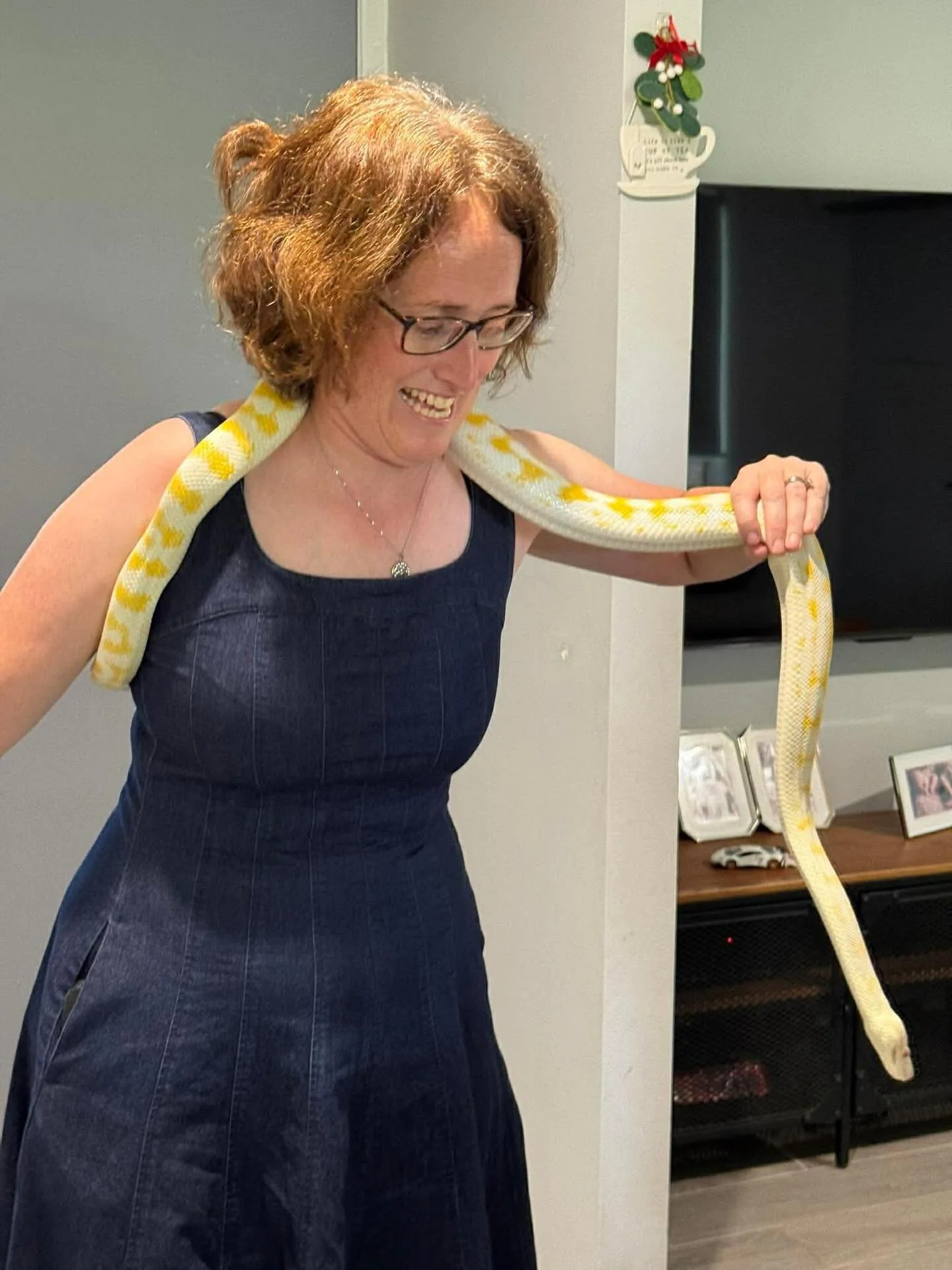 Fear shows up in all parts of life.

On the weekend, Master J went to a birthday party with a wildlife range and two snakes 🐍.

Anyone who knows me (or has had me as their doula) knows snakes are my biggest fear.

The ranger told the kids they could