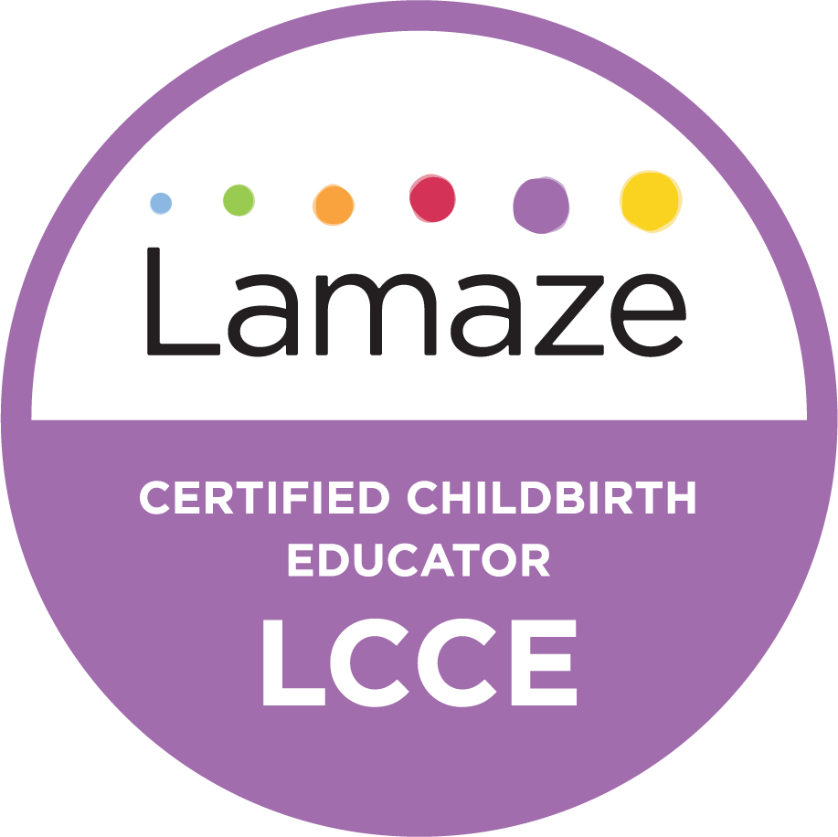 Lamaze Certified Childbirth Educator Badge 