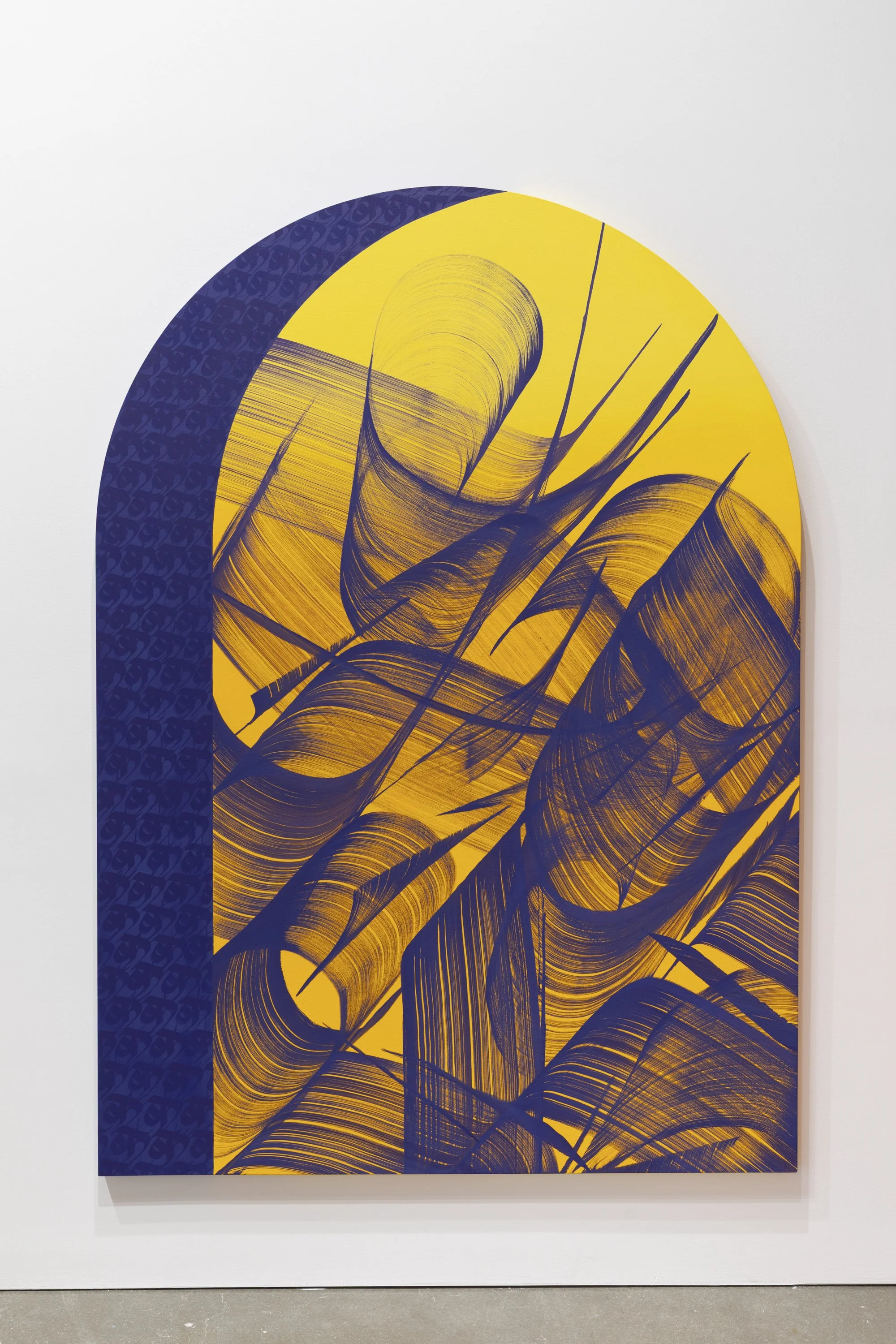 *Sold* Way Home: Family, 2025 Acrylic on canvas 7' x 5' $45,000.00