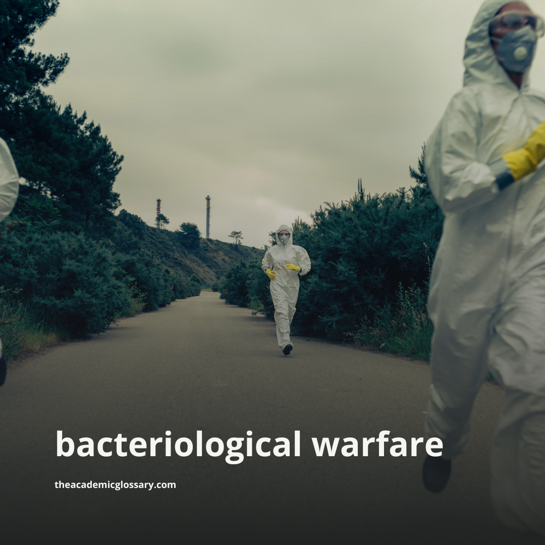 bacteriological warfare