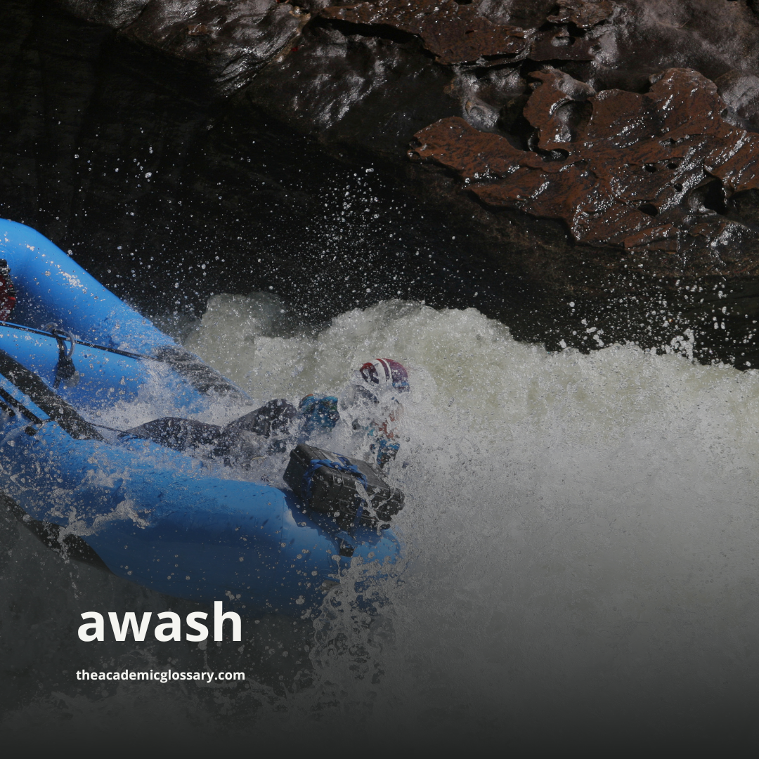 awash