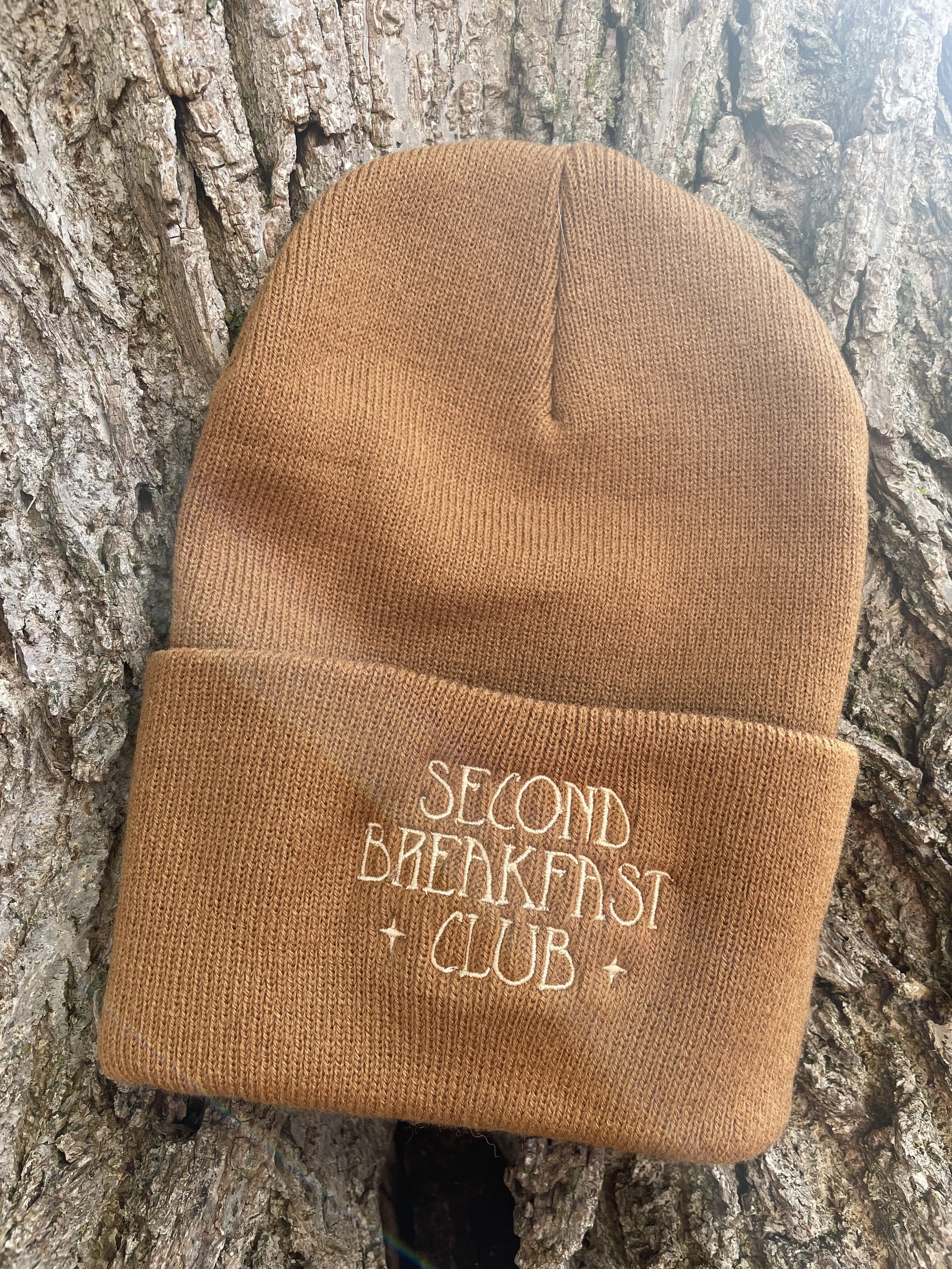 The Second Breakfast Club brown toque