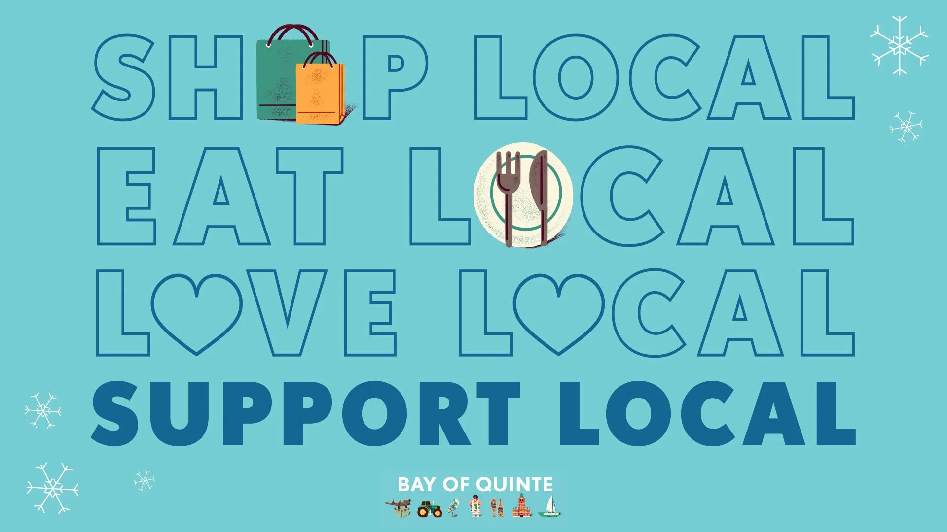 Bay of Quinte Regional Marketing Board various graphic design tasks