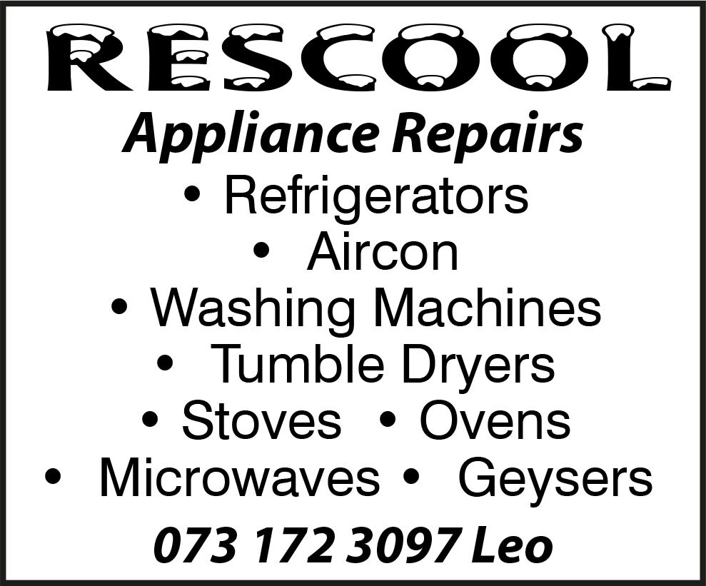 Rescool Appliance Repairs