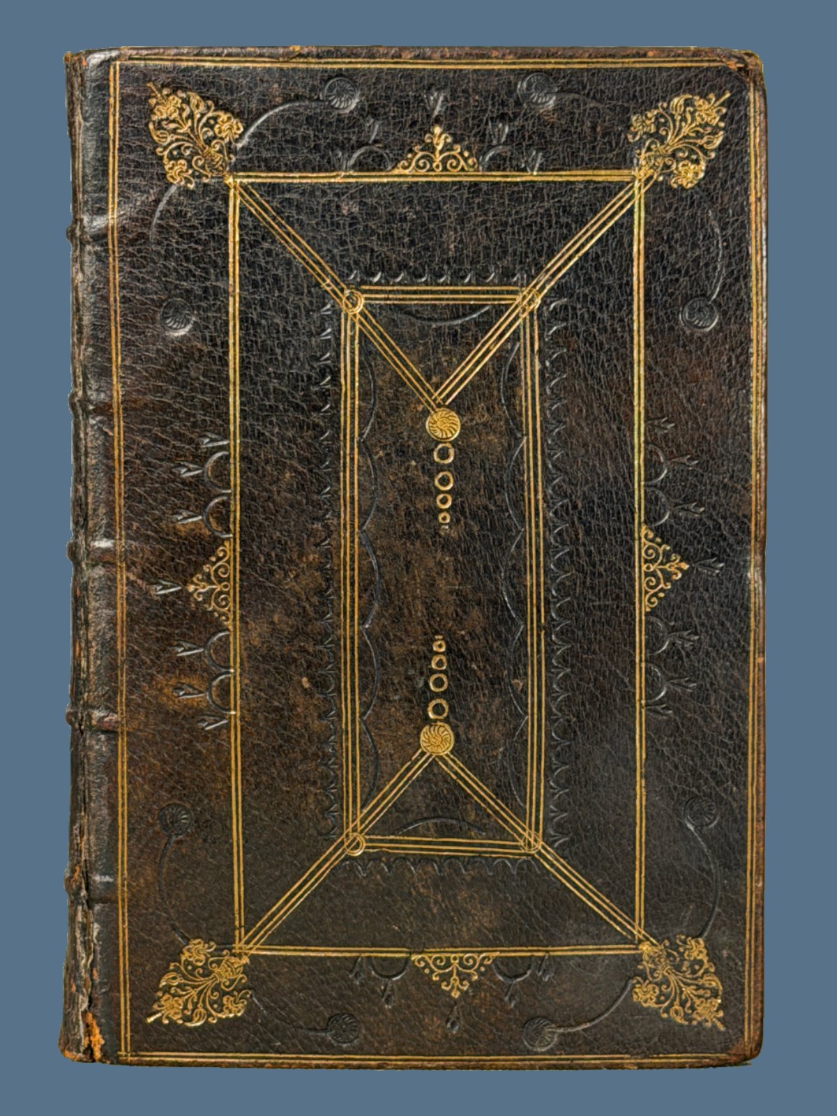 Bible English Restoration Binding