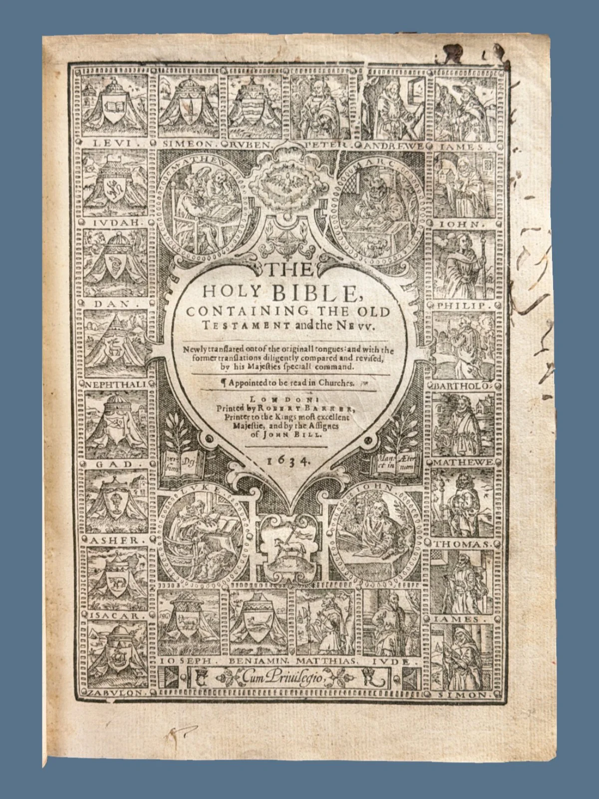 King James Bible Title Page