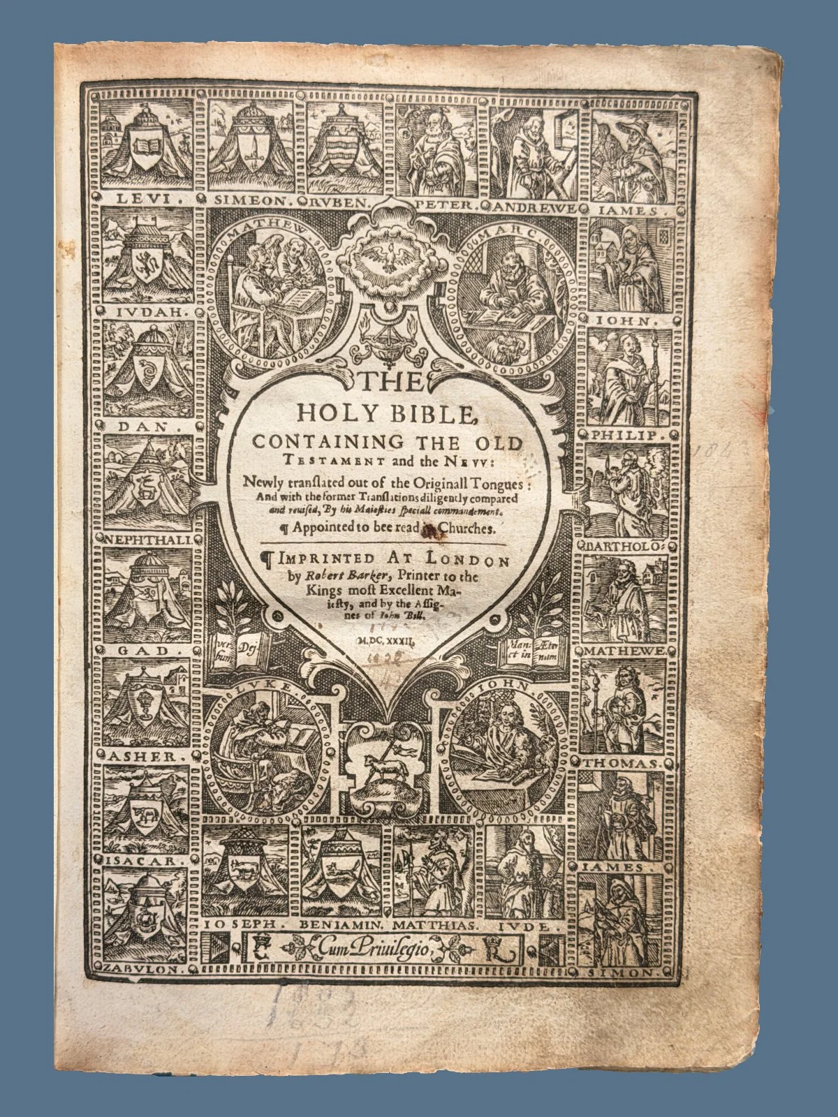 Title Page to King James Bible