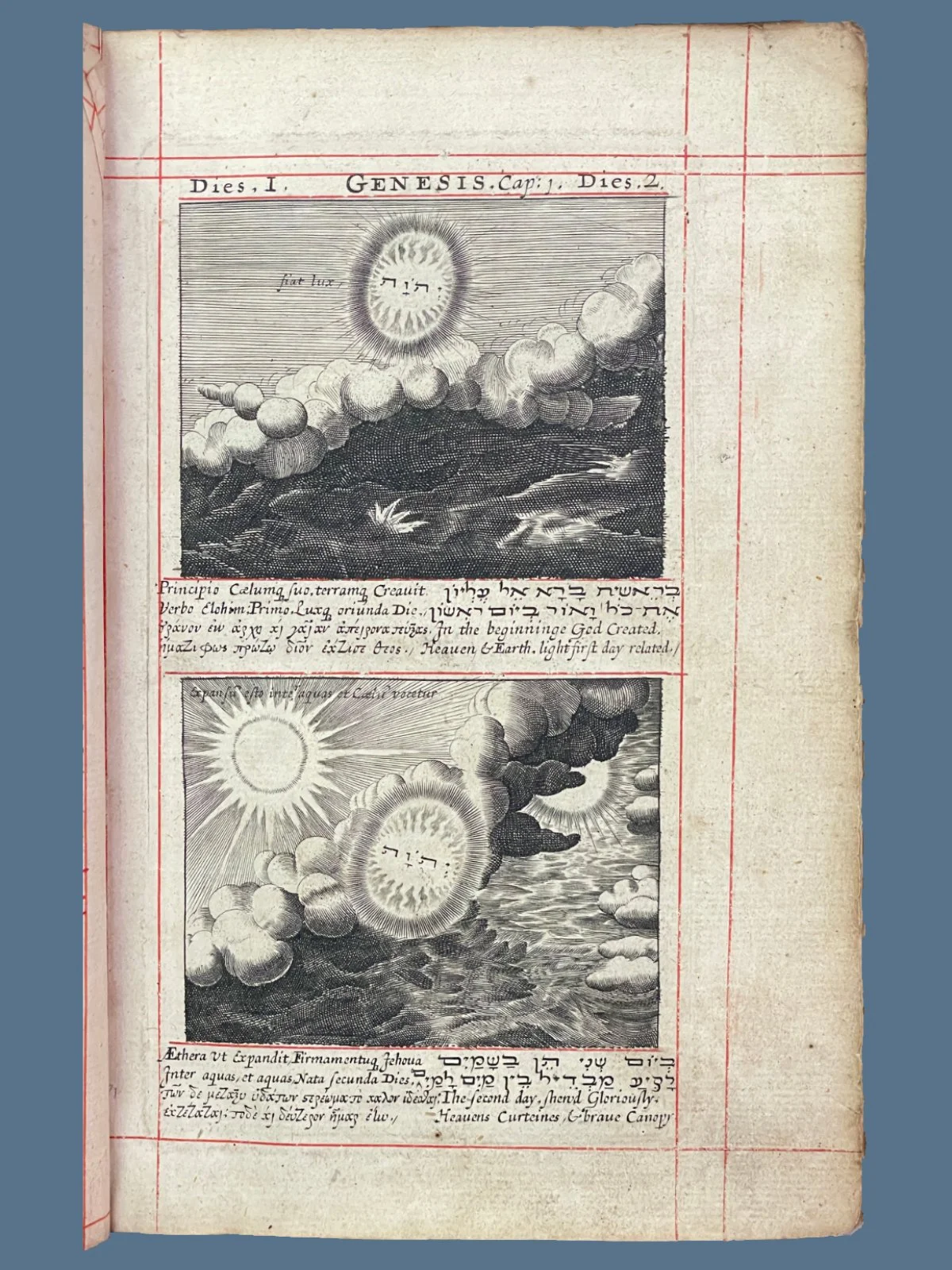 Engraved Title Page for a King James Bible