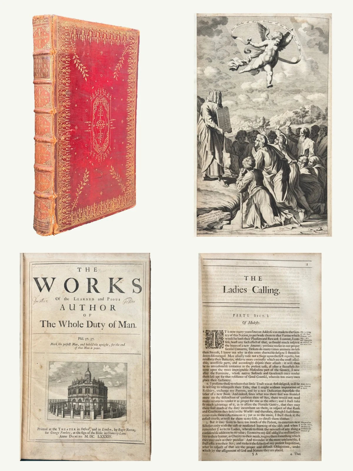 1684 The Works of Richard Allestree – The Whole Duty of Man