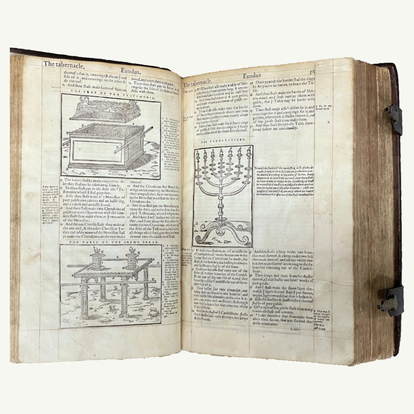 1560 first-edition Geneva Bible Woodcut Illustrations