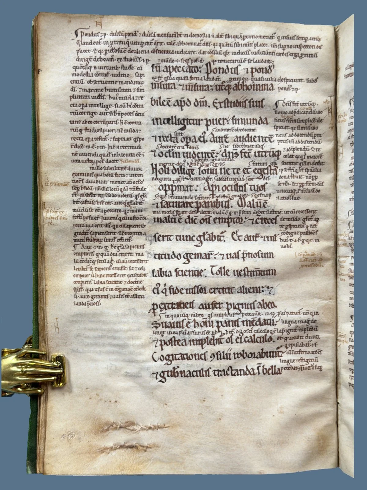 12th Century Glossed Bible