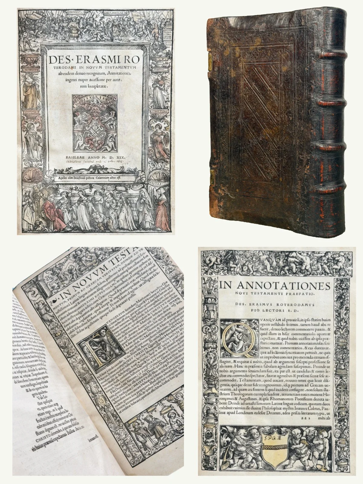 1519 Erasmus New Testament Annotations