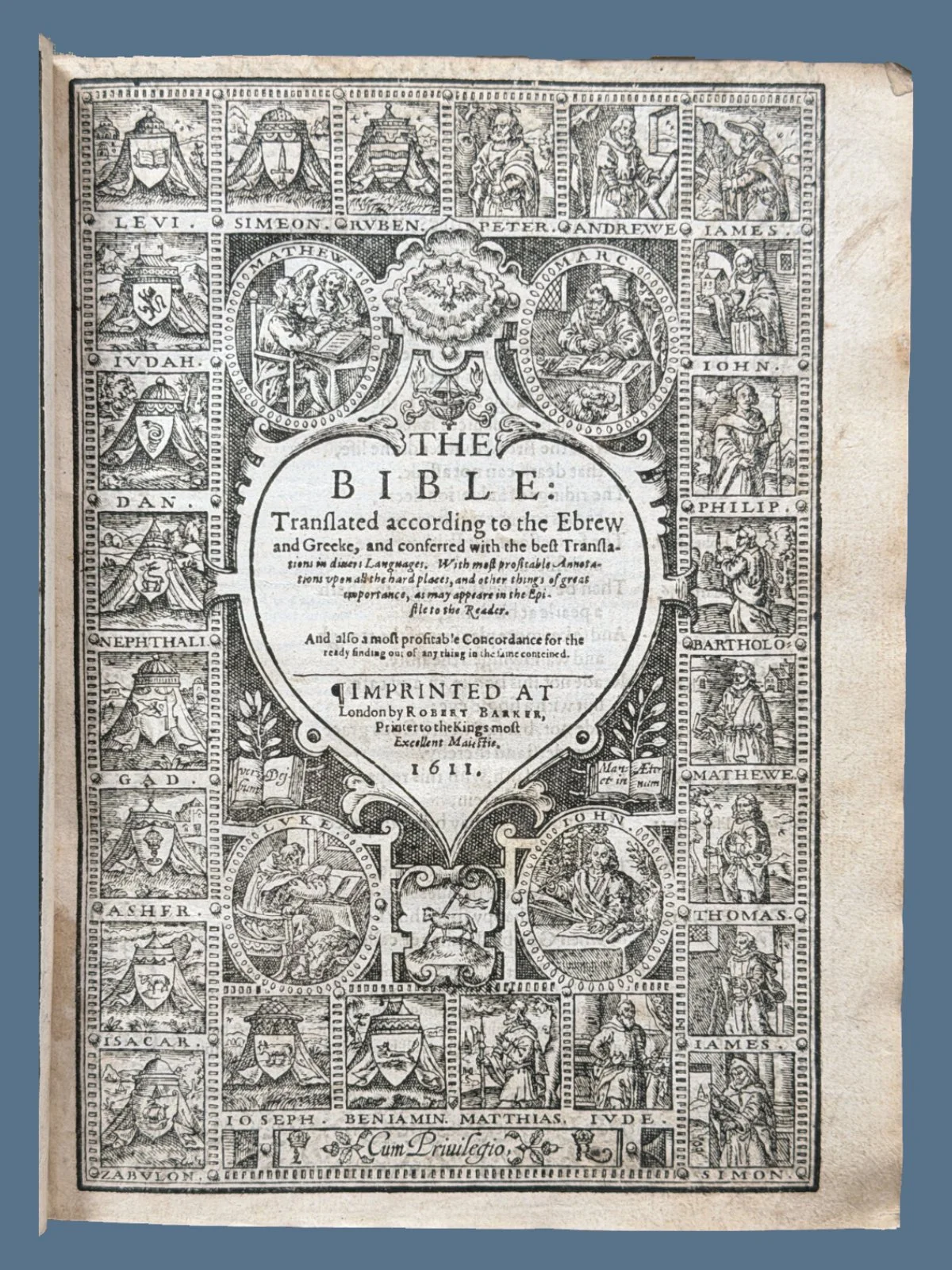 Geneva Bible Title Page