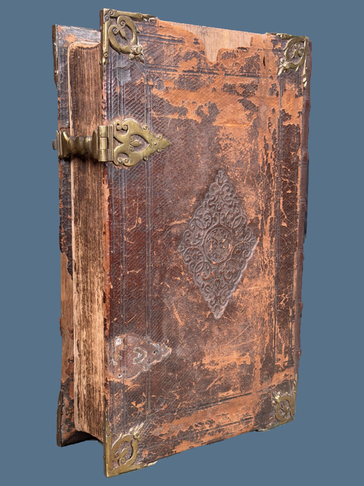 King James Bible with Hand Coloring