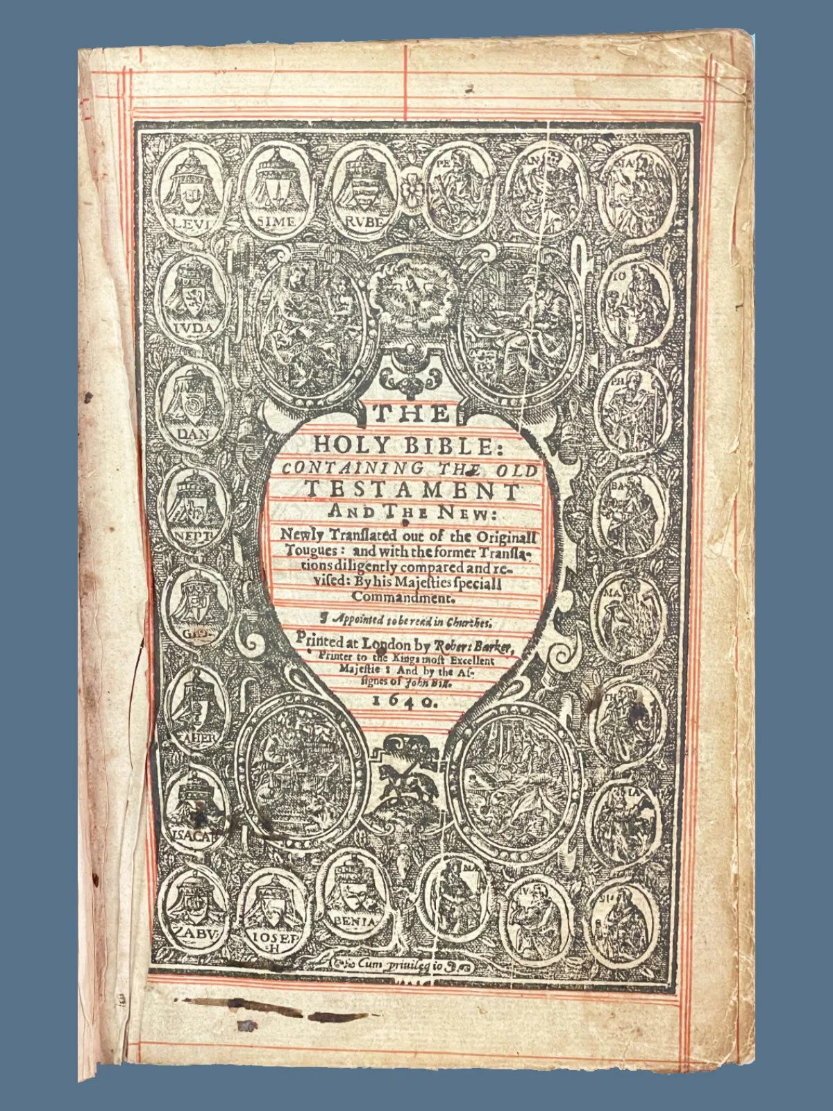 King James Bible Title Page