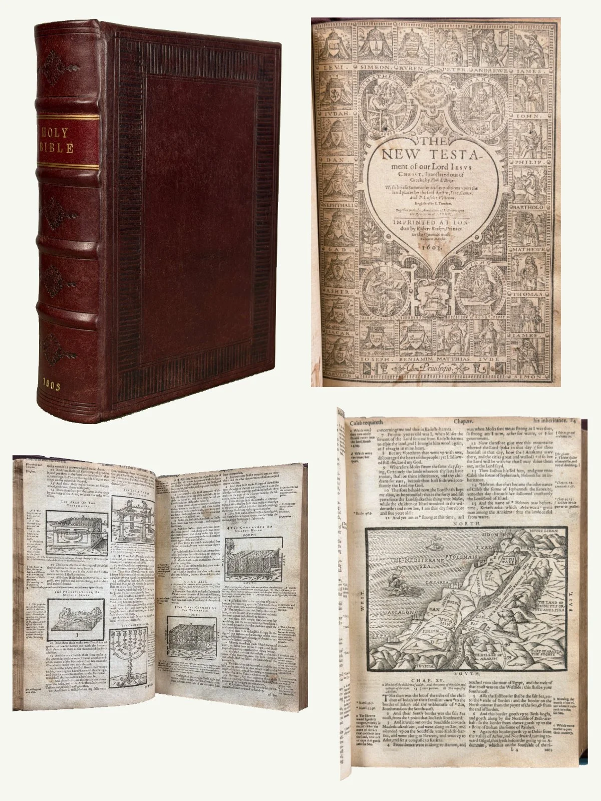 1603 Illustrated Quarto Geneva Bible