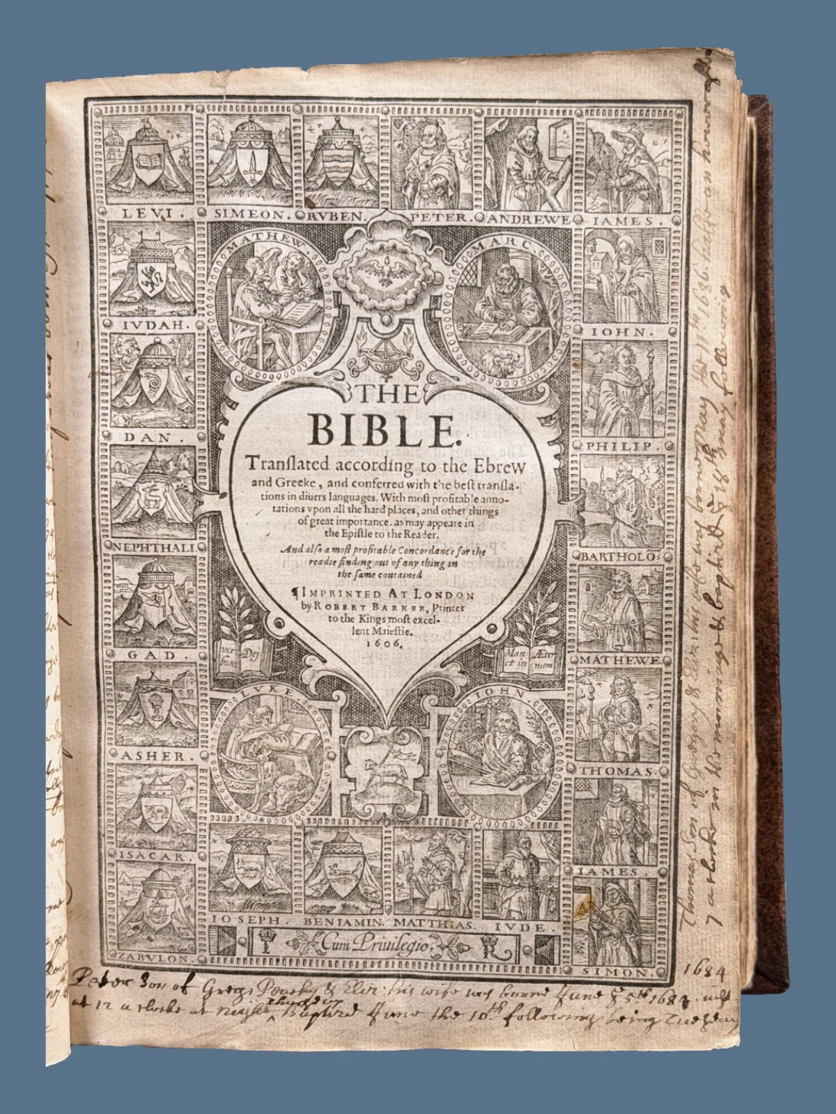 Title Page to Geneva Bible