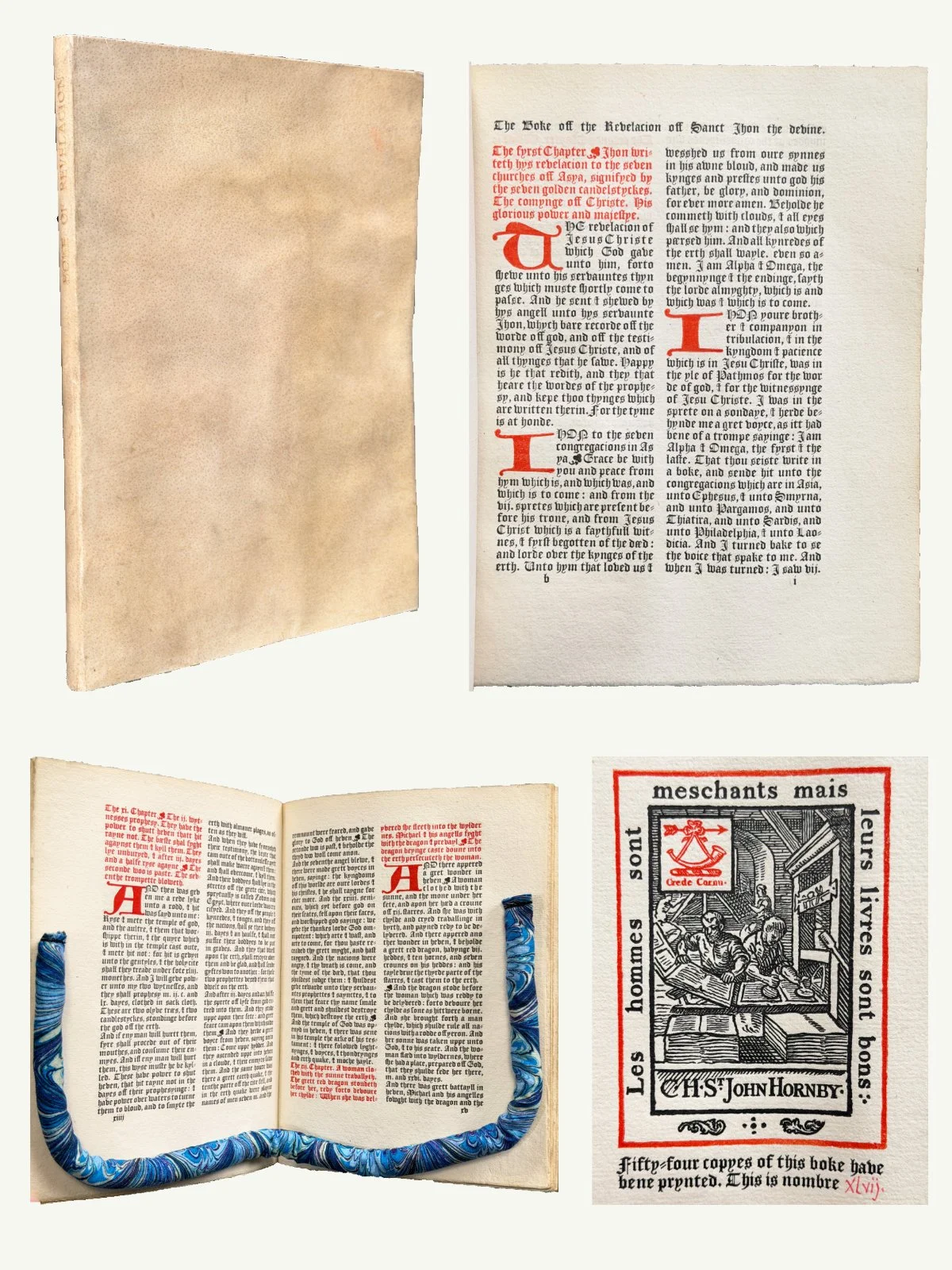 1901 William Tyndale’s Book of Revelation by Ashendene Press