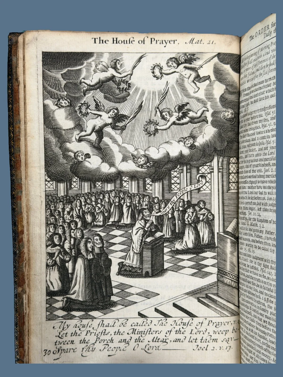 Bible with Full Page Engraved Plates