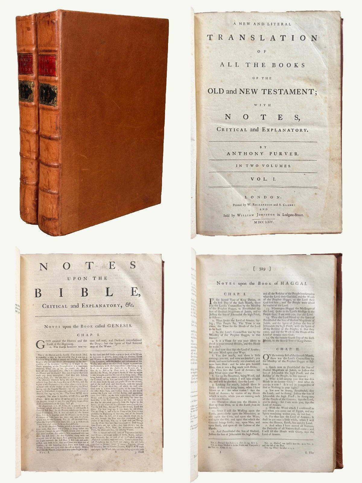 1764 Folio Anthony Purver Quaker’s Bible – A 30 Year Undertaking