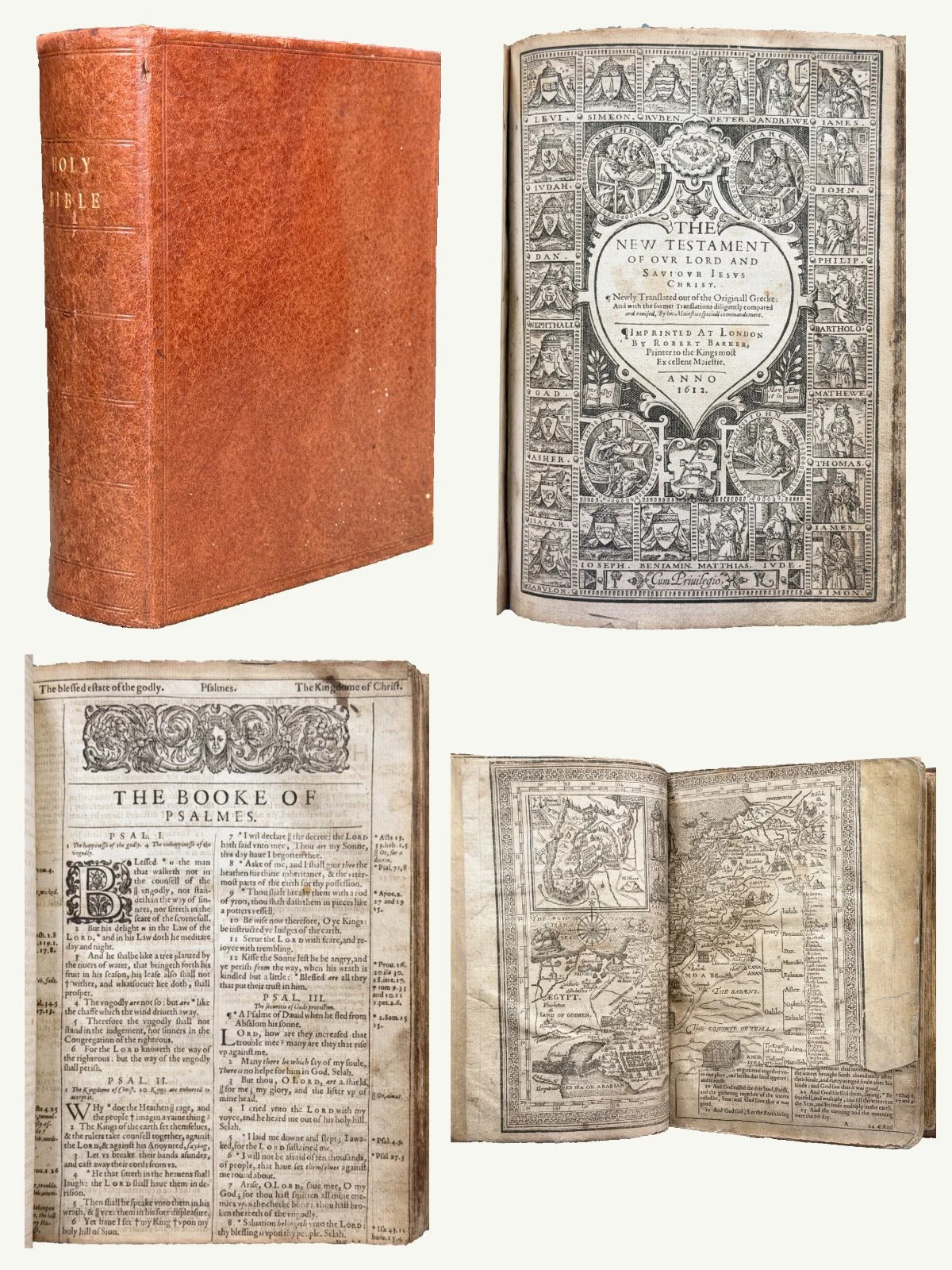 1612 Textually Complete First Quarto King James Bible