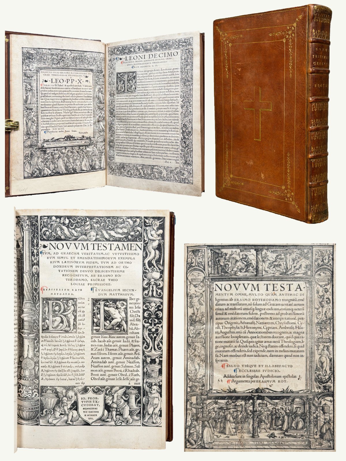 1519 Erasmus New Testament – Basis of Tyndale and Luther’s New Testament