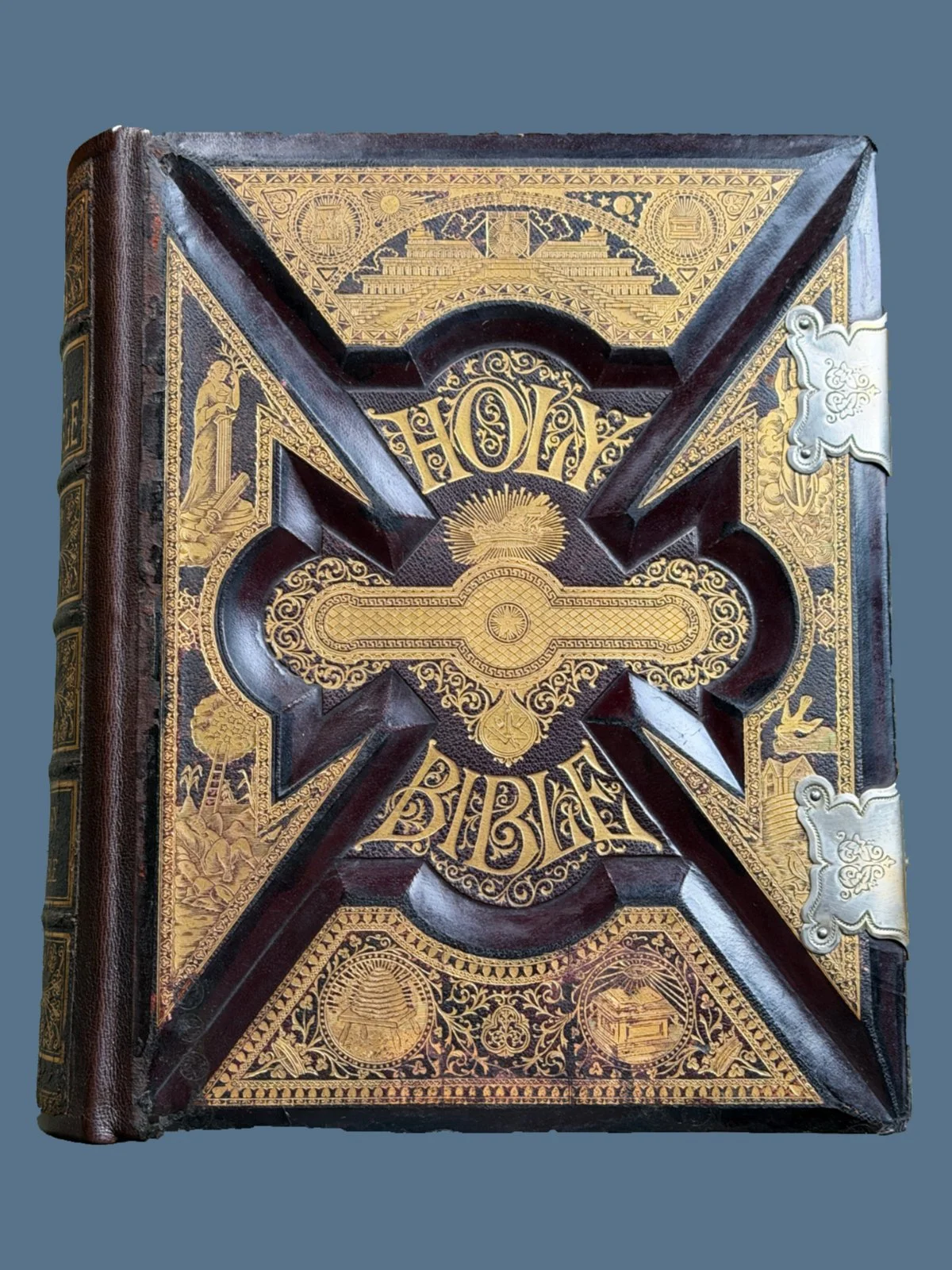 Large Holy Bible with Clasps