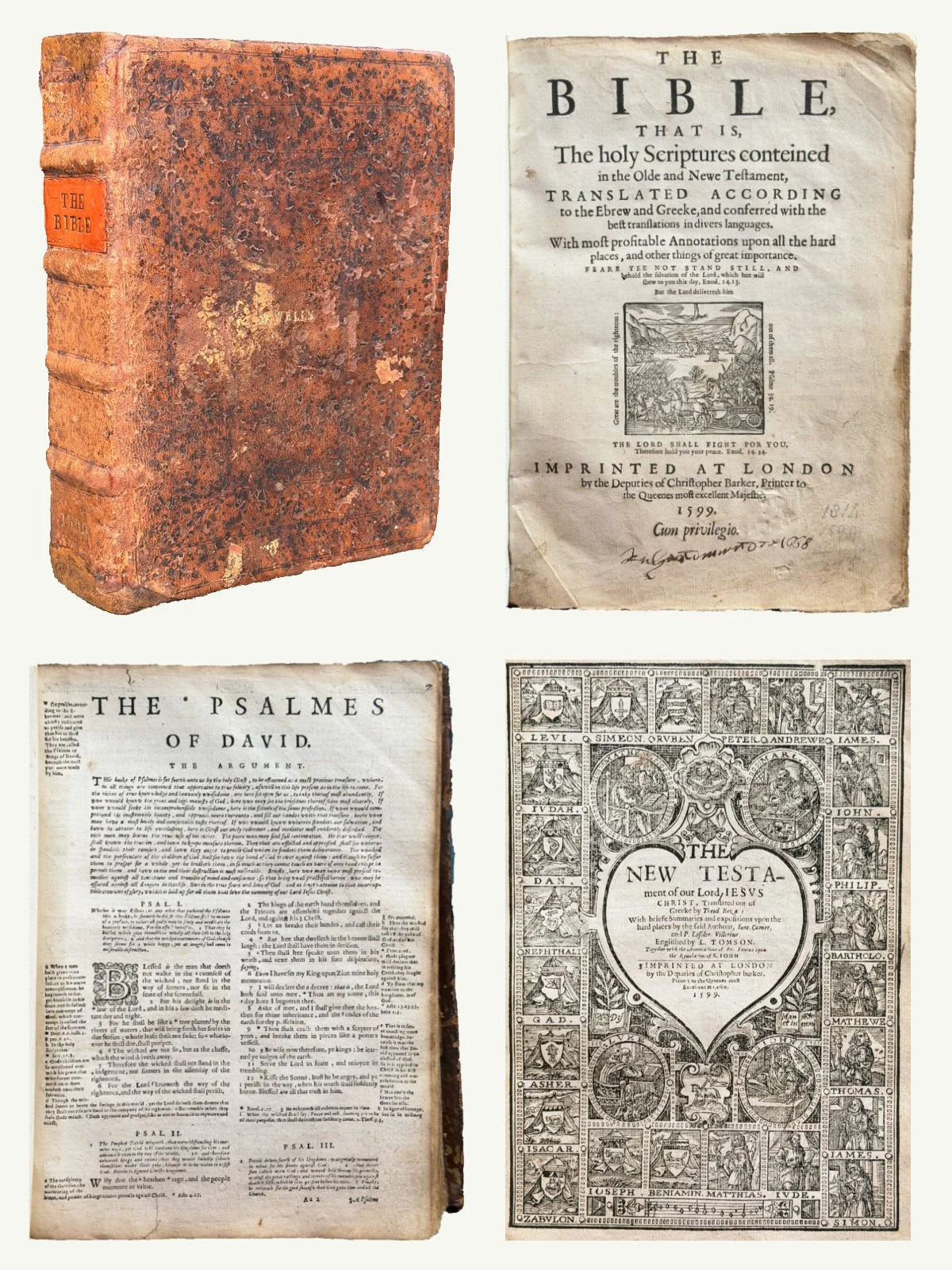 1599 Illustrated and Pirated Geneva Bible