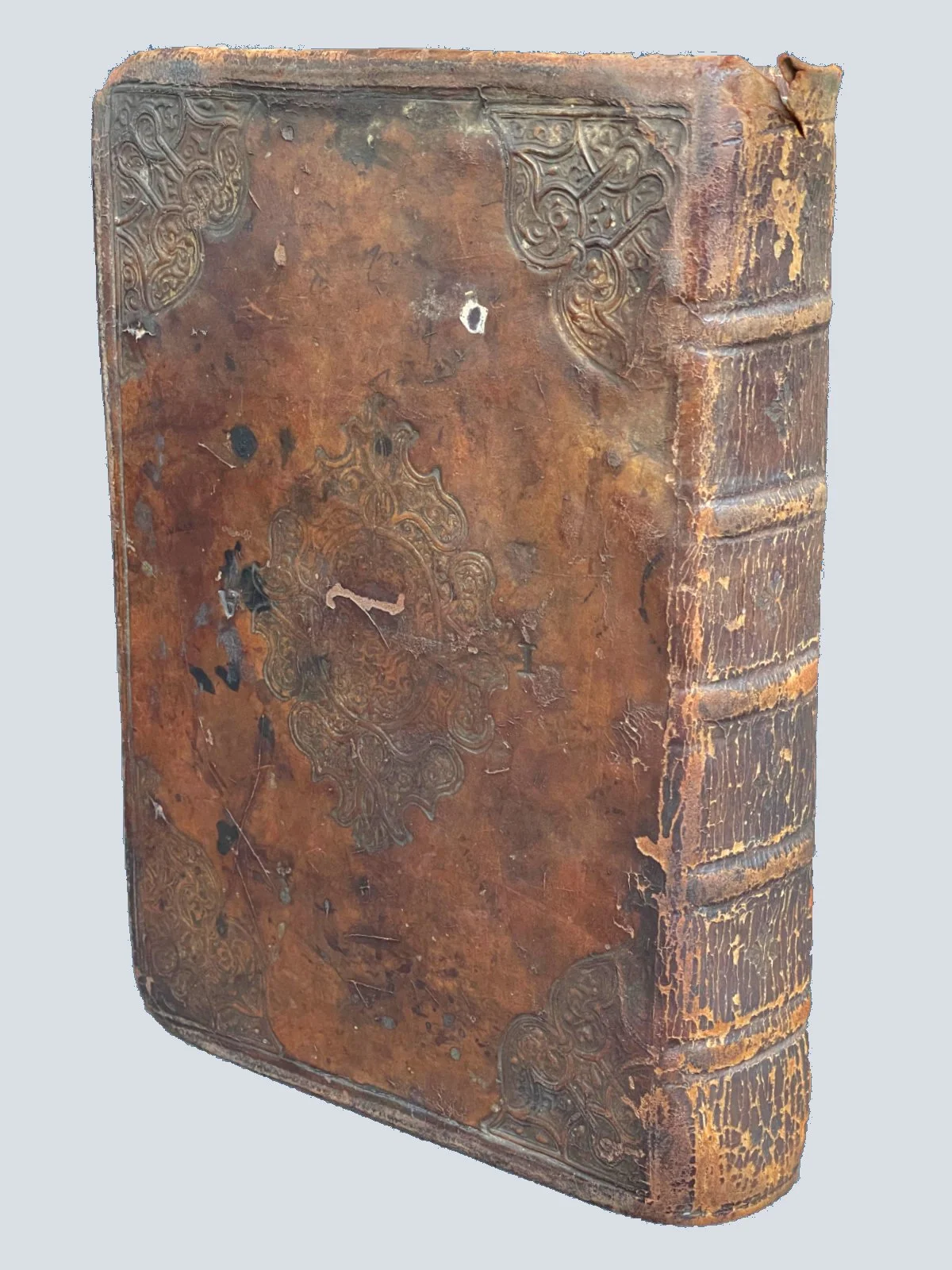 Contemporary Binding of a 1566 Tyndale New Testament
