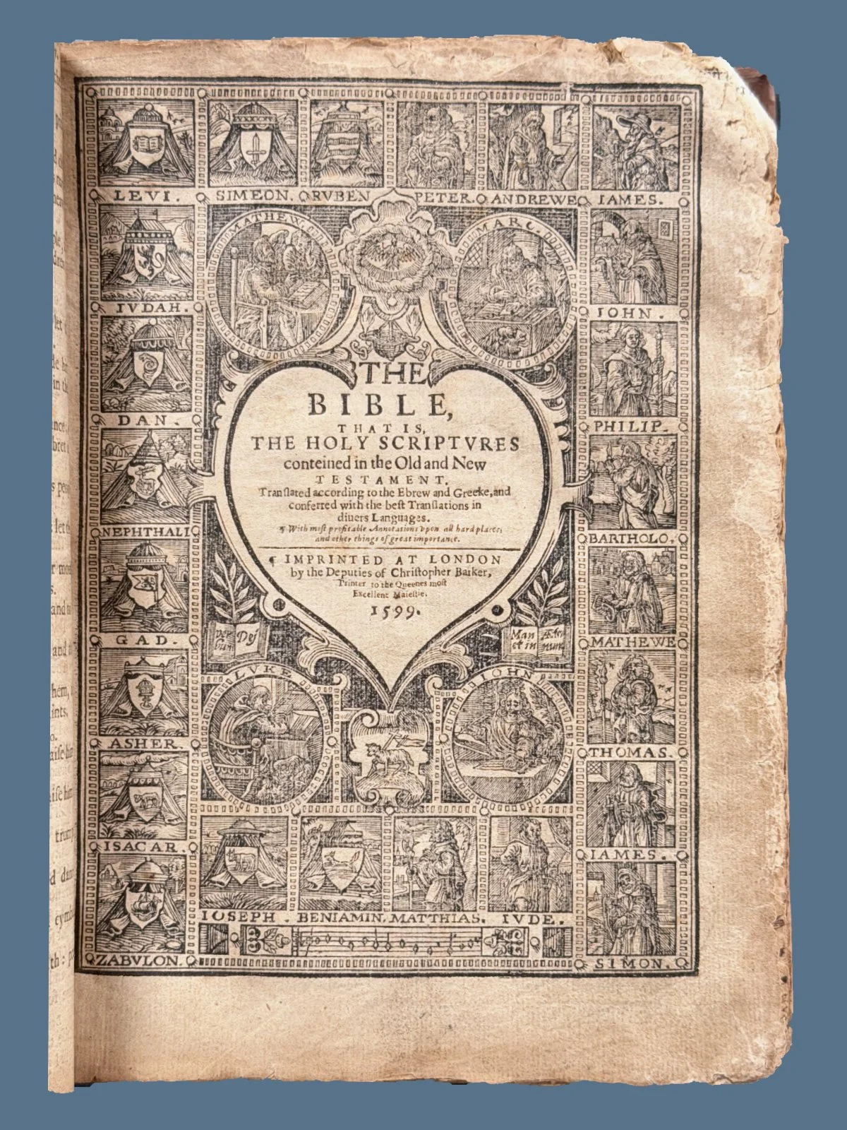 1599 Pirated Geneva Bible