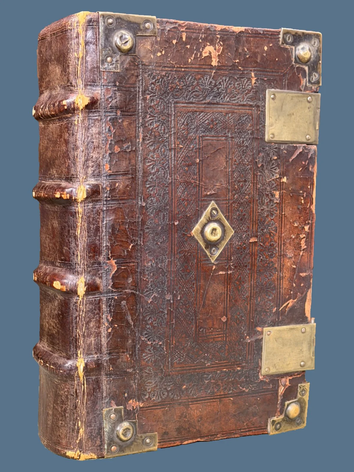 1549 Matthew Bible with Metalworks and Clasps