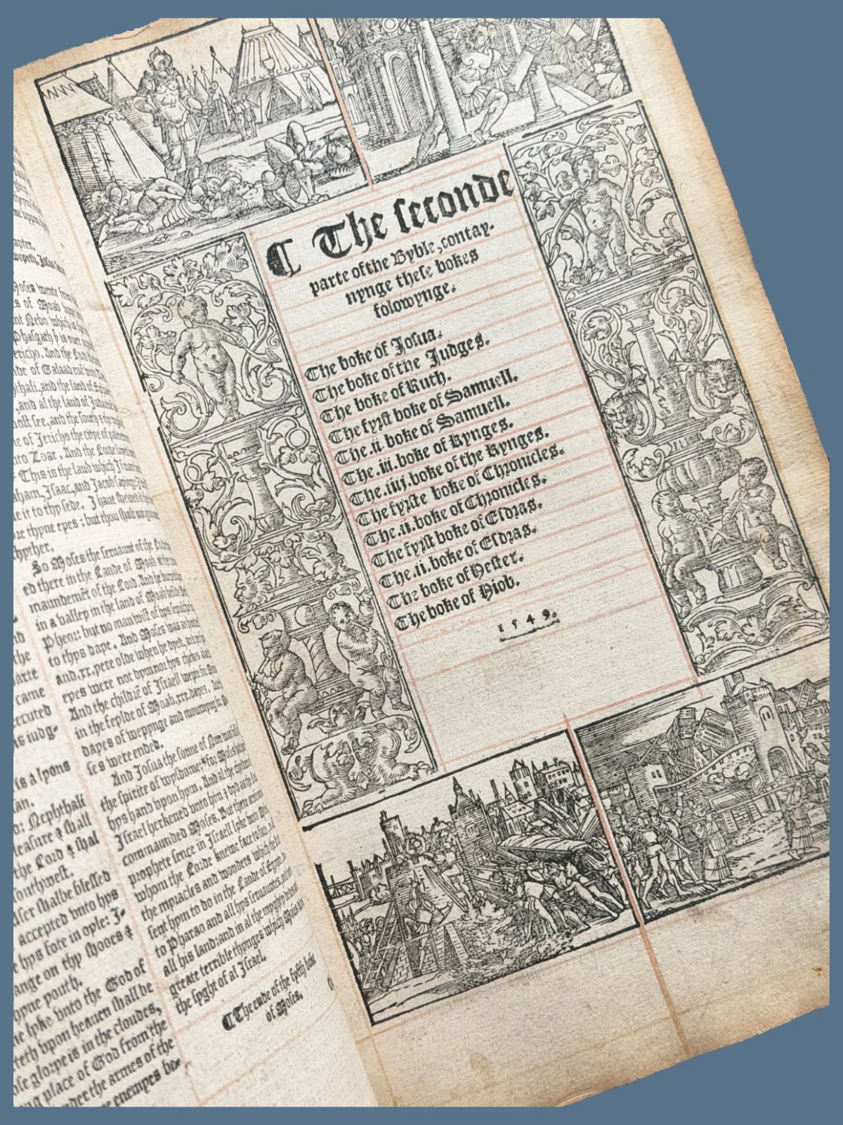 Title Page of Tyndale Bible