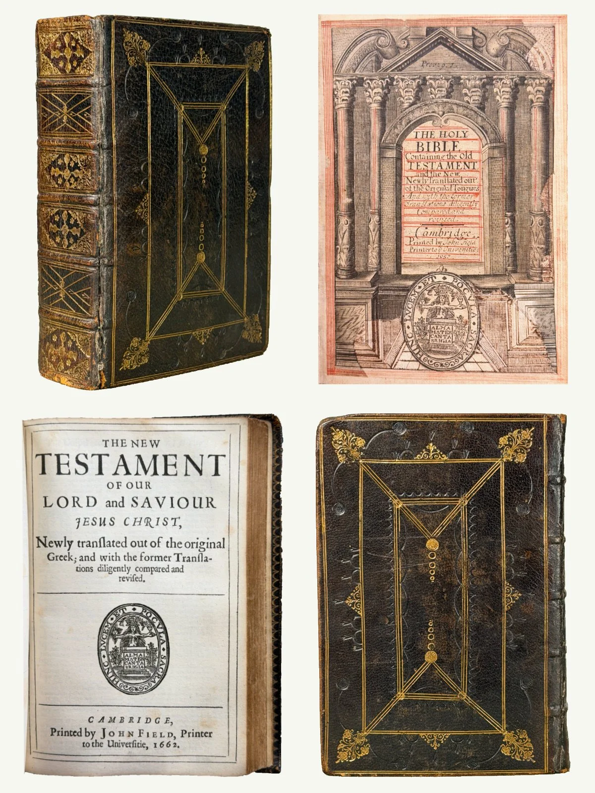 1657 Cambridge King James Bible in Stunning Contemporary Binding