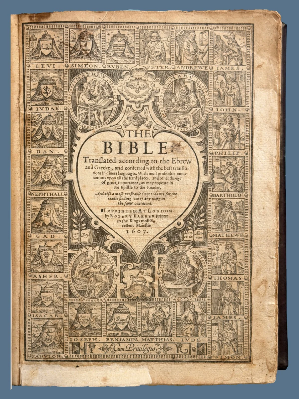 Title Page to the Geneva Bible