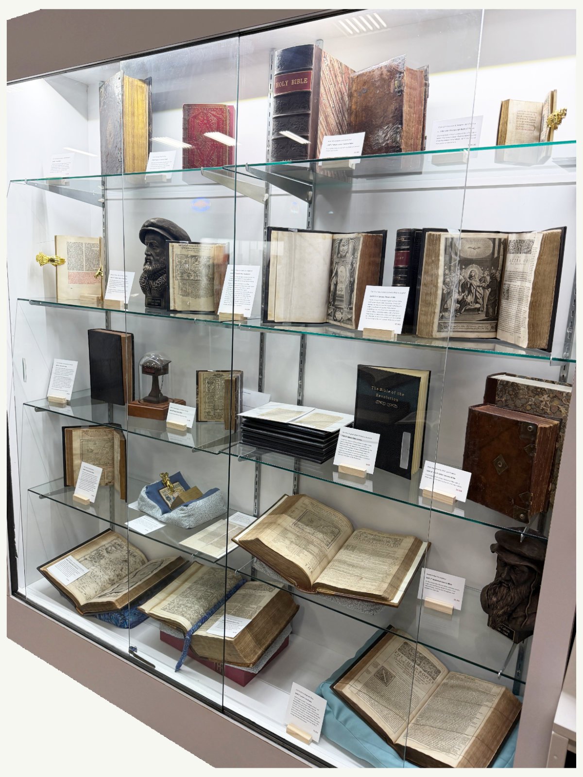 A small sample of our exhibit at the Dallas Antiquarian Book Fair