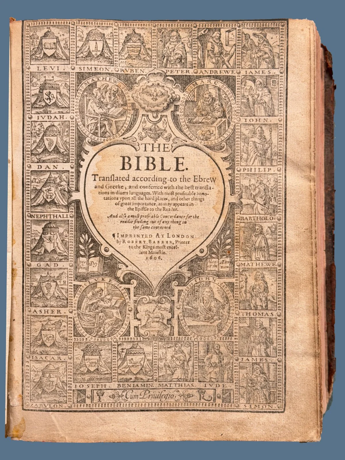 Title Page to the Breeches Bible