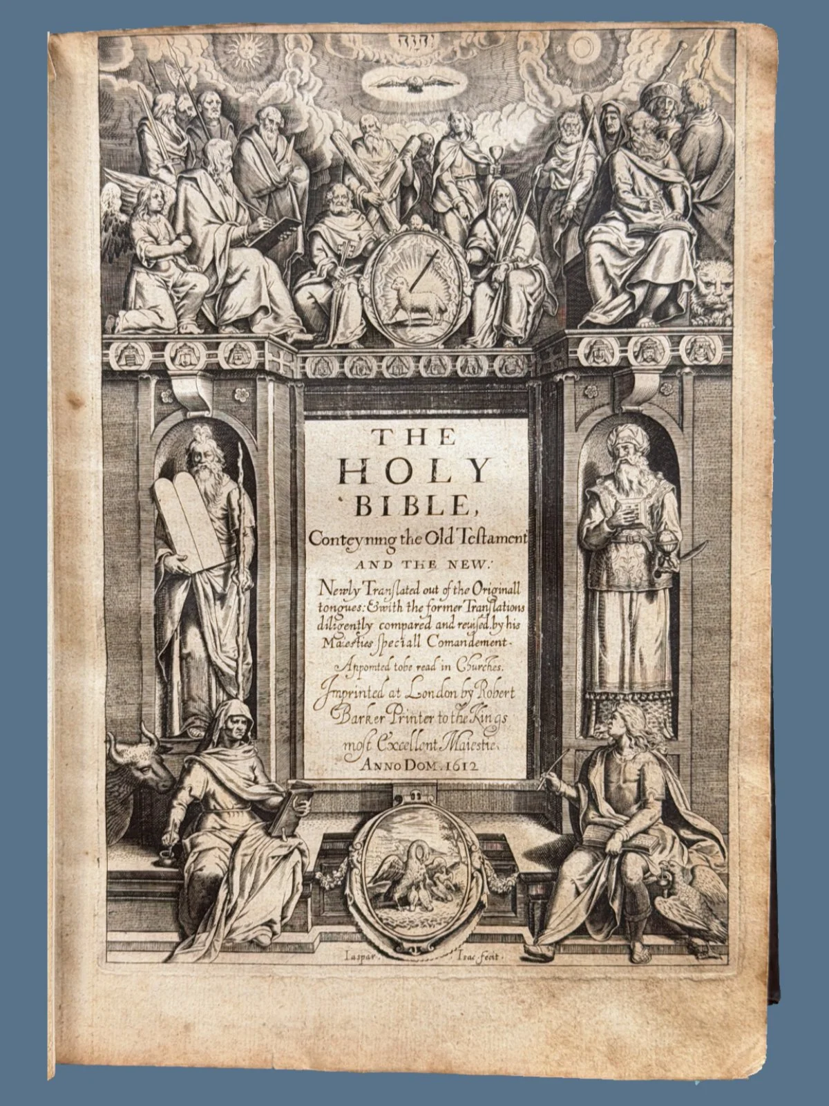 Title Page First Edition King James Bible