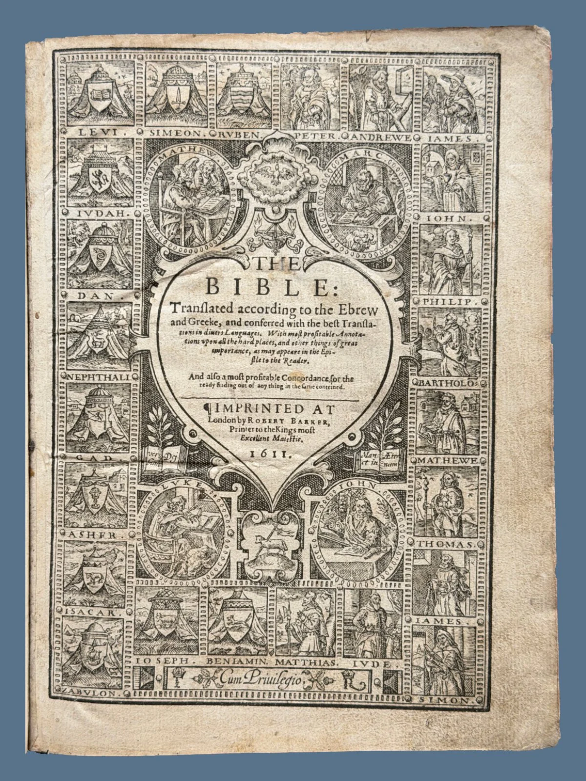 Geneva Bible Title Page