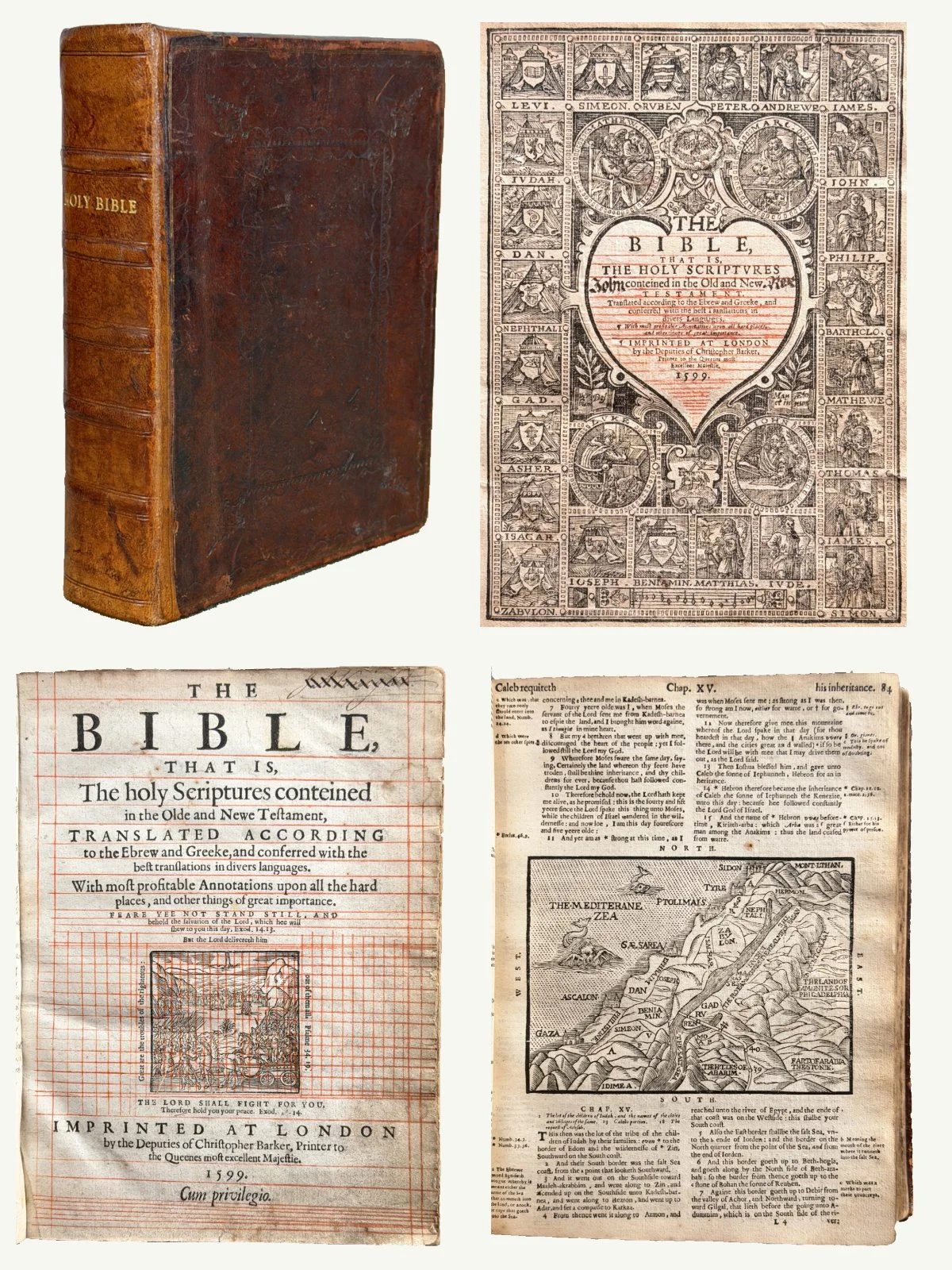 1599 Complete Illustrated and Pirated Geneva Bible
